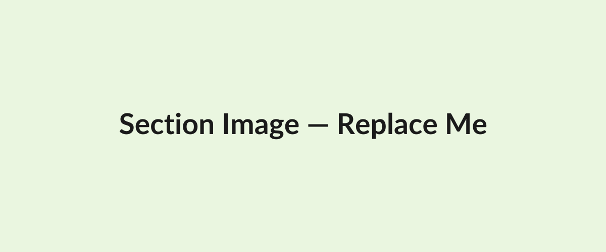 Section image placeholder - replace with your photo